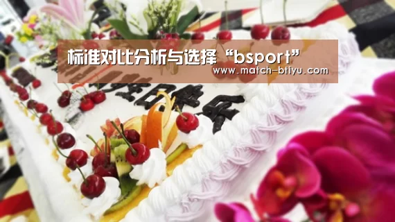 标准对比分析与选择“bsport”(图4)